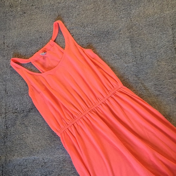 NOT FOR SALE RIGHT NOW! NWOT Bright Pink/Orange Old Navy Dress Sz M - Picture 4 of 8